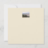 Rainy Morecambe Bay Flat Card (Rückseite)