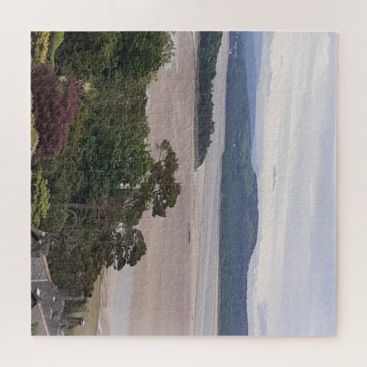 Rainy Morecambe Bay Jigsaw Puzzle (Horizontal)