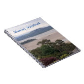 Rainy Morecambe Bay Notebook Notizblock (Rechte Seite)