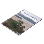 Rainy Morecambe Bay Notebook Notizblock (Linke Seite)