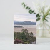 Rainy Morecambe Bay Postcard Postkarte (Stehend Vorderseite)