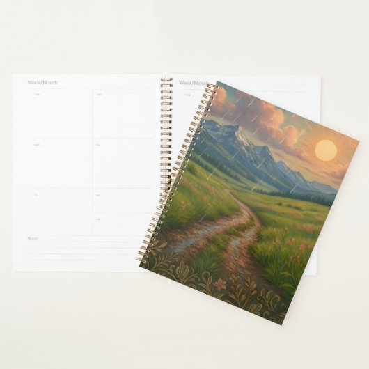 Rainy Mountain Morning Planer (Anzeige)