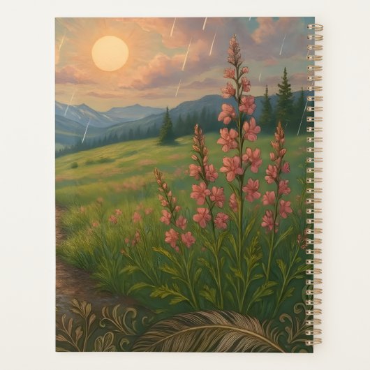 Rainy Mountain Morning Planer (Rückseite)