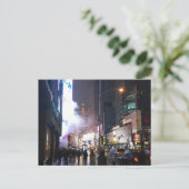 Rainy NYC Postkarte (Stehend Vorderseite)