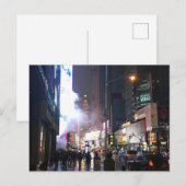 Rainy NYC Postkarte (Vorne/Hinten)