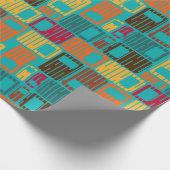 Rainy Rectangle Geschenkpapier (Ecke)