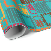 Rainy Rectangle Geschenkpapier (Rolleneckpunkt)