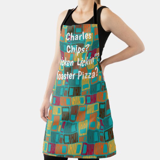 Rainy Rectangle Schürze (InSitu)