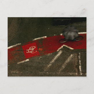 Rainy Ride Postkarte