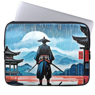 Rainy Samurai: Stille Vigil Laptopschutzhülle