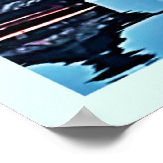 Rainy Samurai: Stille Vigil Poster (Ecke)