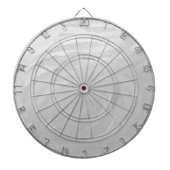 Rainy Sky Gray Swirl Dartscheibe (vorne)