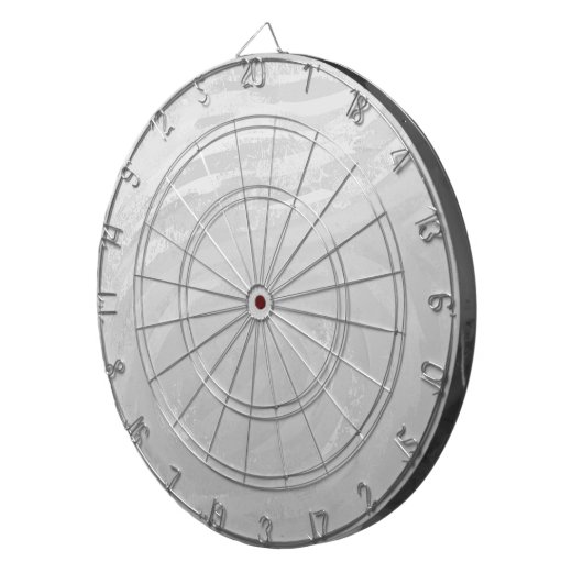 Rainy Sky Gray Swirl Dartscheibe (Vorderseite rechts)