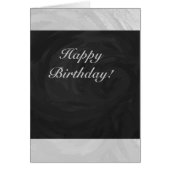 Rainy Sky Gray und Black Monogram (Vorne)