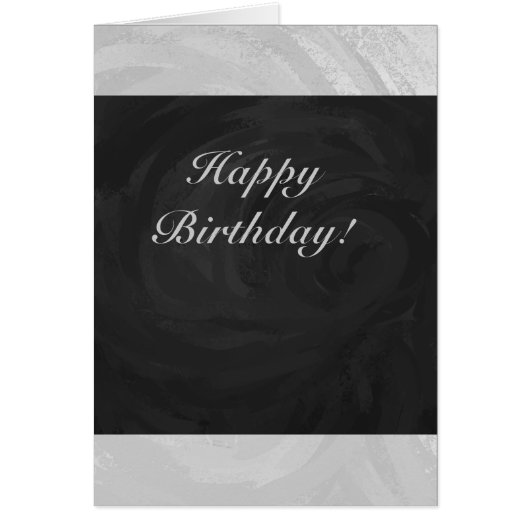 Rainy Sky Gray und Black Monogram (Vorne)