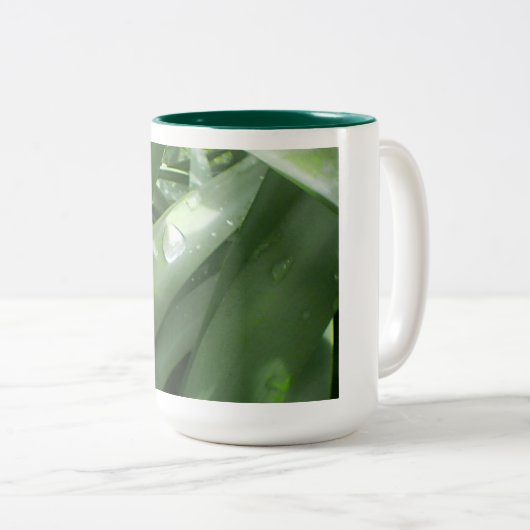 Rainy Spring Zweifarbige Tasse (VorderseiteRechts)