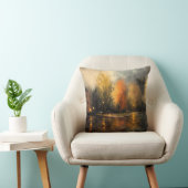 Rainy town abstrakt Ai art Kissen (Stuhl )