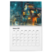 Rainy Town Kalender (Feb 2027)