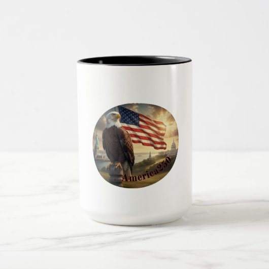 Raise a Mug to 250 Years of Liberty. Tasse (Zentrum)
