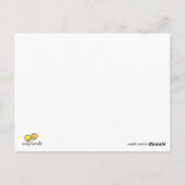 "Raise a Toast!" Postkarte (Rückseite)