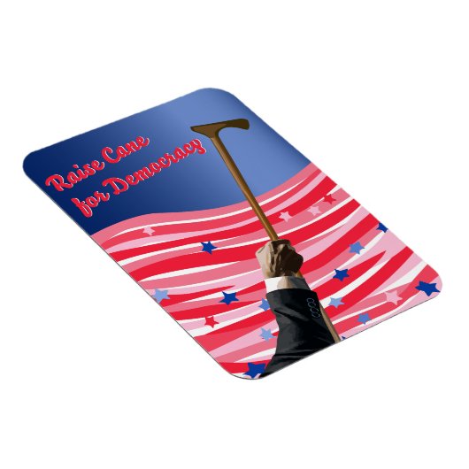 Raise Cane Democracy Magnet (Rechte Seite)