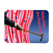 Raise Cane Democracy Magnet (Horizontal)