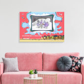 Raise, Fold, or Dilate | Literal Wordplay 24x16 Leinwanddruck (Insitu (Wohnzimmer))