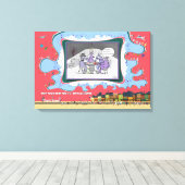 Raise, Fold, or Dilate | Literal Wordplay 24x16 Leinwanddruck (Insitu (Holzboden))