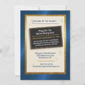 Raise Hell Before Wedding Bells, Bachelorette Einladung (Rückseite)