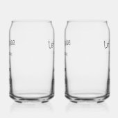 Raise Our Glasses Glass Dosenglas (Rechts)