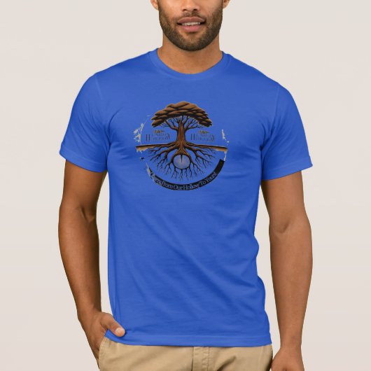 Raise Roots, Raise Glasses T-Shirt (Vorderseite)