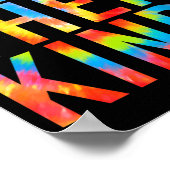 Raise Them Kind Of Feral Funny Quote  Poster (Ecke)