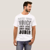 raise your Voice T-Shirt (Vorne ganz)