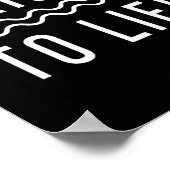 Raised To Life New Christian Baptism _1  Poster (Ecke)