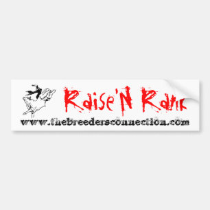 Raise'N Rang Autoaufkleber