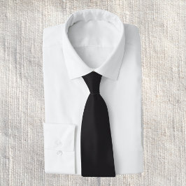 Raisin Black Solid Color Krawatte