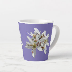 Raisin Blossom Cust. Lila Latte Tasse