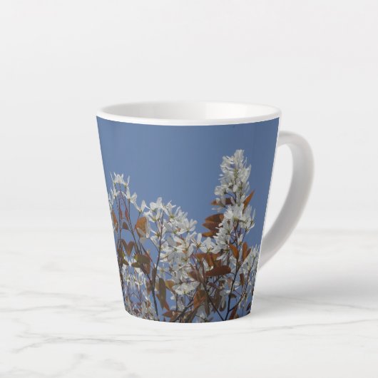 Raisin Blossom Latte Tasse (Rechte Ecke)