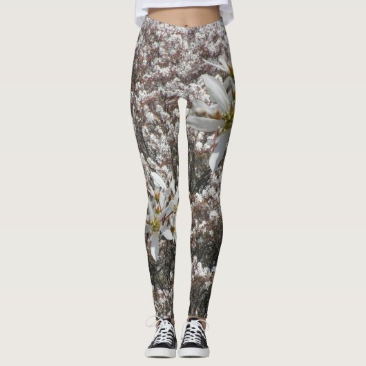 Raisin Blossoms Legende Leggings (Vorderseite)