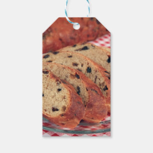 Raisin Brot-Geschenk-Tag Geschenkanhänger