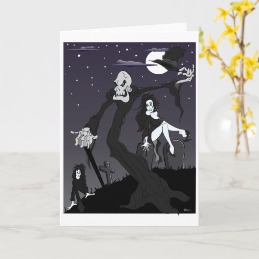 Raisin the Dead Karte (Gelbe Blume)