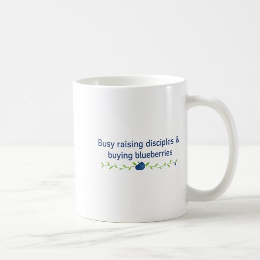 Raising Disciples, Christian Faith And Bible Verse Kaffeetasse (Rechts)