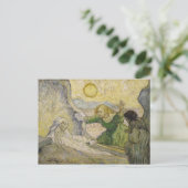 Raising of Lazarus (Rembrandt), Van Gogh Fine Art Postkarte (Stehend Vorderseite)