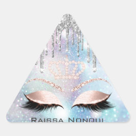 Raissa Crown 16. 15. Bridal Holographic4 Dreieckiger Aufkleber