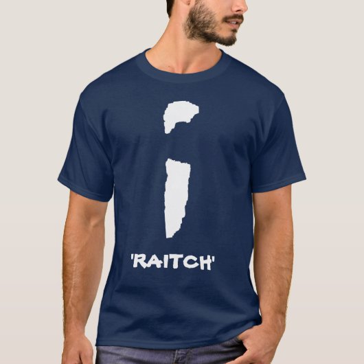 "RAITCH" - Rachel Alexandra Flammen-Shirt T-Shirt (Vorderseite)