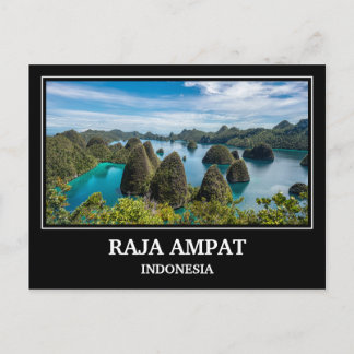 Raja Ampat Indonesia Postkarte