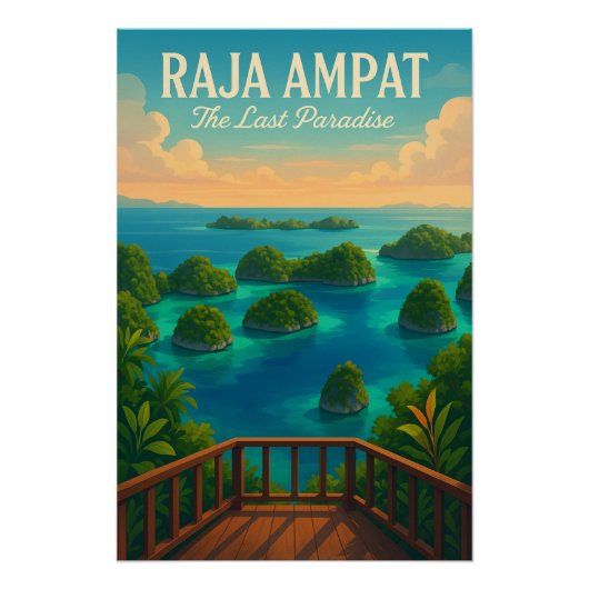 RAJA AMPAT – The Last Paradise Poster (Vorderseite)
