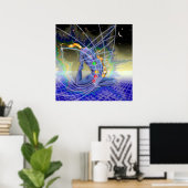 Raja Kapotasana Visualisation Poster (Heimbüro)