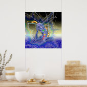 Raja Kapotasana Visualisation Poster (Küche)