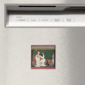 Raja Medini Pal, auf der Rückseite in Takar einget Magnet (In Situ (Geschirrspüler))